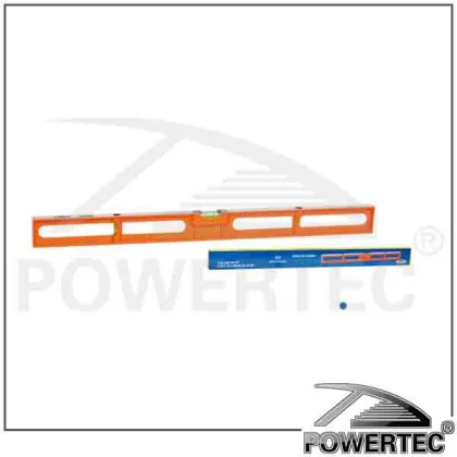 POWERTEC Spirit Level Ruler, Aluminum Level