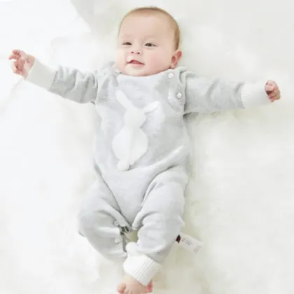 Baby Clothes/Romper 100% Cotton Rompers Baby Rompers Knit