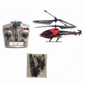 Infrared Helicopter with Gyro and USB, Available in Red and Green Colors