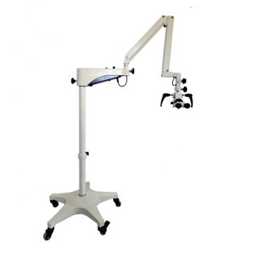 Boshida Binocular Dental and Surgical Microscope with Moving Floor Stand