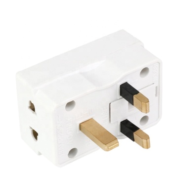 Wholesale UK Type Adapters: Convenient Travel Adapter Converter with Ground for Worldwide Use