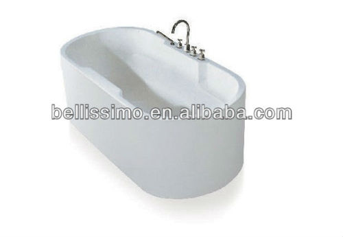 Acrylic bathtub factory popular 1700mm bathtub BS-6211