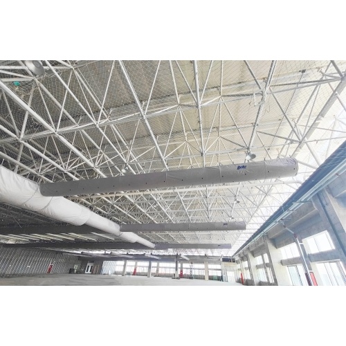 Fabric Air Ducts in the Comprehensive Training Hall