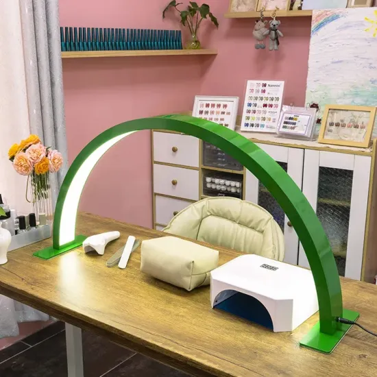 Nail Table with Dust Collector and 30 Inch Light