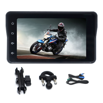 5 Inch Touch Screen Motorcycle DVR Dual Lens HD 1080P Waterproof Recorder