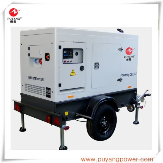 New Product Water Cooled Diesel 50kW Deutz Generator Trailers For Sale