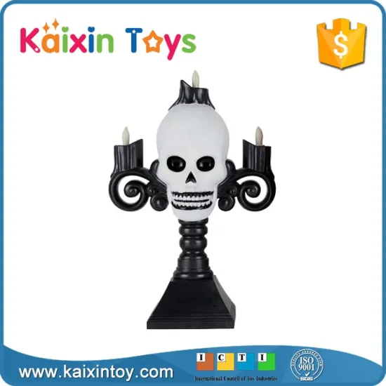 Party Decoration Skull Candlestick Plastic Popular Horror Toy