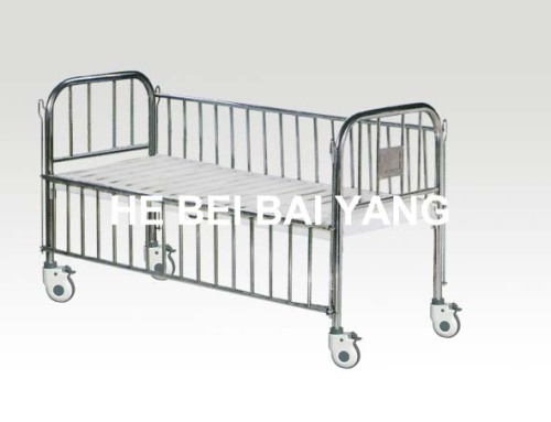 (A-147) Child Bed with Stainless Steel Bed Head and Side Rail