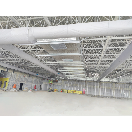Fabric Air Ducts in the Comprehensive Training Hall