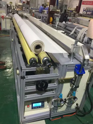 Automatic Ultrasonic Fabric Roller Blind Cutting Machine for Sunscreen and Zebra Blinds