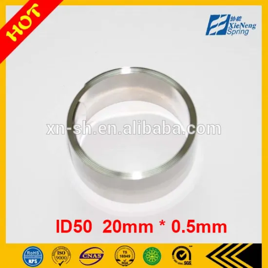 ID50 0.5*20mm damper constant force tensile steel spring