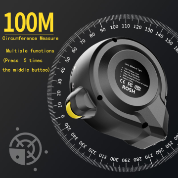 Laser Tape Measure 16Ft with LCD Digital Display