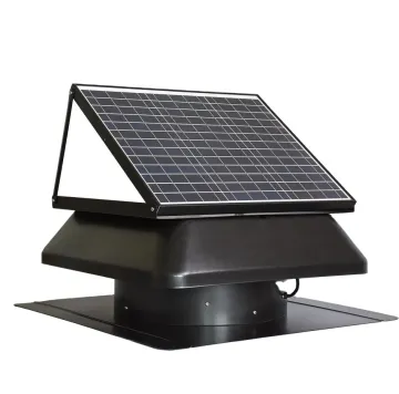 Solar Powered 14 Inch Attic Ventilation Fan for Home Exhaust