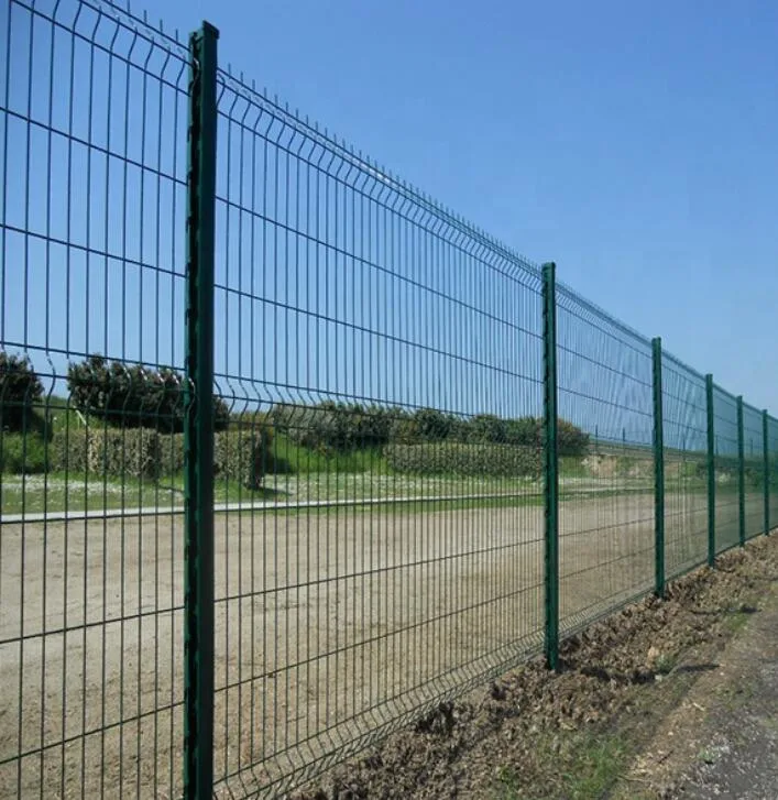 High Tensile 3D Fencing Iron Welded Wire Mesh Park Fence