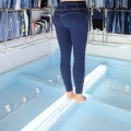 New Women&#39;s Jeans Blue Casual All-Match