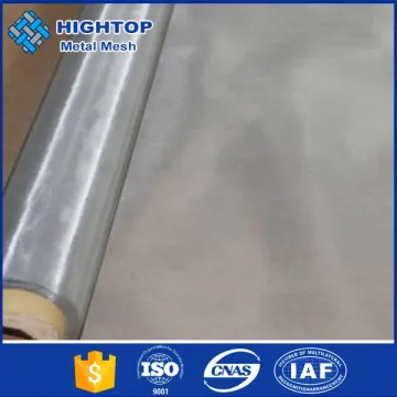 Alibaba China 100 micron stainless steel wire cloth with high quality