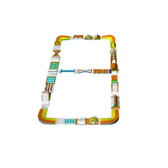 Inflatable Floating Water Park Equipment: Giant Inflatable Water Games for Adults - Outdoor Sports