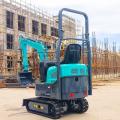 รถขุดขนาดเล็ก Hydraulic Mini Excavators 1.2ton Small Excavators