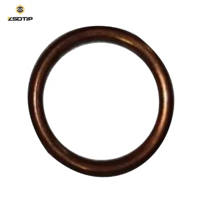 OEM High Quality Wholesale Motorcycle Exhaust System Muffler Gasket 32x40x4.2mm Copper Material