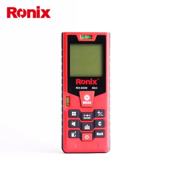 ronix High Quality Distance Rangefinder 40m Digital Laser Meter laser distance Tool 9340
Laser distance meter – RH-9340