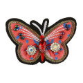 Acrylic Stones Beads Butterfly Embroidery Patches