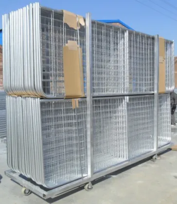 Hot dipped galvanized heras fence for building site
