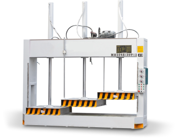 Plywood Cold Flush Door Heat Lamination Hydraulic Pressing Machine