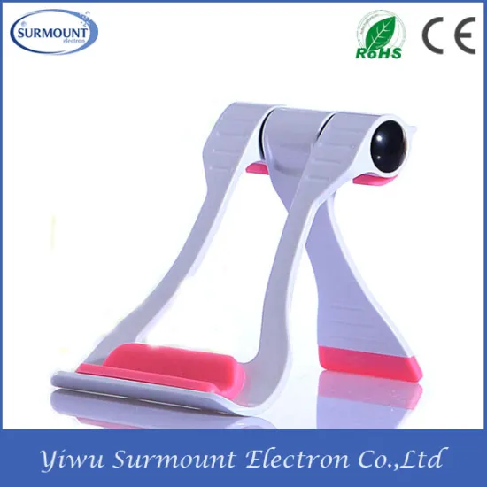 folding cell phone desk holder for promotion multiple angle mobile phone desk holder