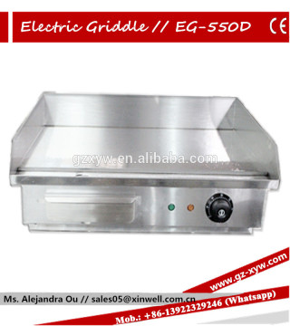 Plancha Electrica Cromo Duro EG-550D para Equipos de Cocinas