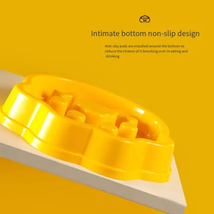 Interactive Anti-Choking Slow Eating Bowl for Dogs