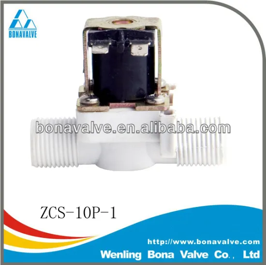 Plastic Solenoid Valve for Washing machine (ZCS-10P-1)