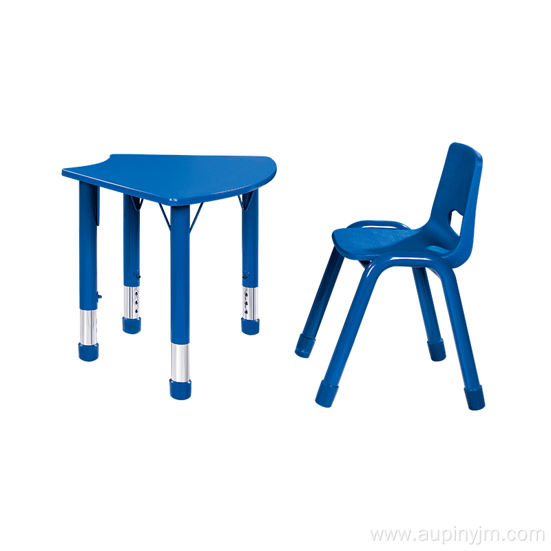 Colorful Plastic Kindergarten Table