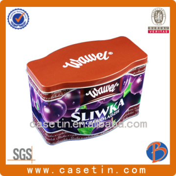 decorative tin boxes/clamshell packaging/custom tin boxes