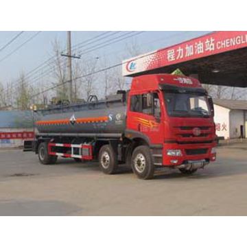 FAW 6X2 13Tons Hóa chất lỏng Tanker Truck