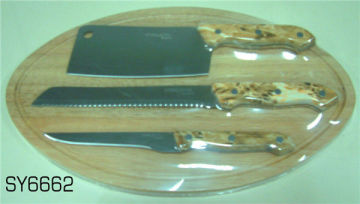 Wholesale!Kitchen Knife&Peeler Set Stainless steel non-stick chef knife chef knife