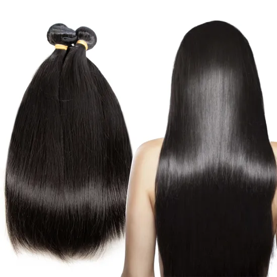 GS Factory Wholesale Virgin Silky Straight Brazilian Hair Extensions in Mozambique