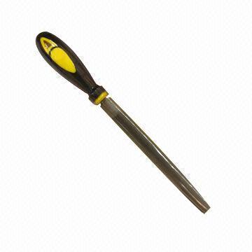 Monster Half Round File, Rubber Grip Handle