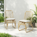 PE rattan dining chair
