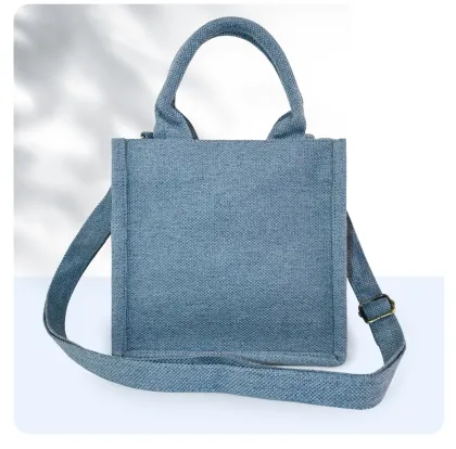 Cartoon Elephant Design Handheld Crossbody Bag