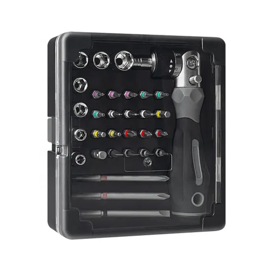 NEOBRISKEN Multi Functional Precision Maintenance Tool Set with Multi Angle Ratchet Wrench and Screwdriver
