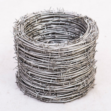 China Price for High Tensile 10 Gauge, 12 Gauge, and 20 Gauge Galvanized Barbed Wire per Roll