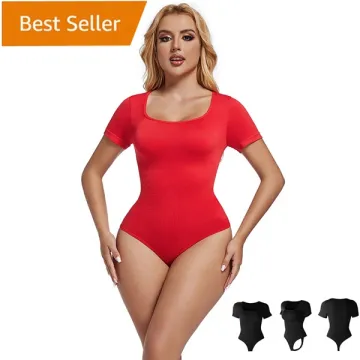 Women's One Piece Waist Trainer Jumpsuit - Slim Full Body Shapewear with Tummy Control