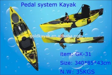 Athena Pedal fishing kayak from Gold Kayak