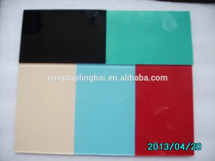 Soda Lime Glass Temper Float Glass Sheet Green Glass