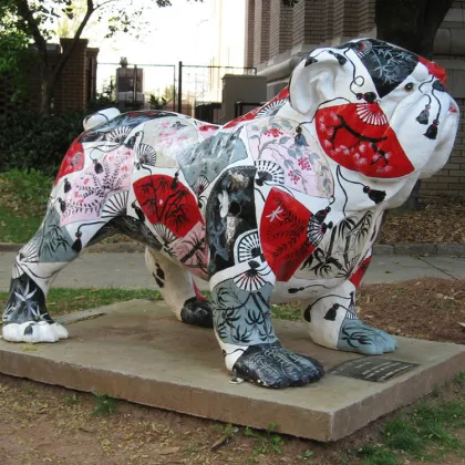 Hot sale Bronze Bulldog Statue