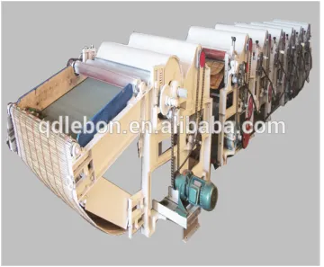LB250A Professional six roller cotton fabric textile waste recycling machine for cotton spinning