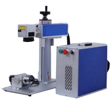 Stainless Steel Fiber Laser for Metal Plastic Bottle and Silicone Bracelet Engraving