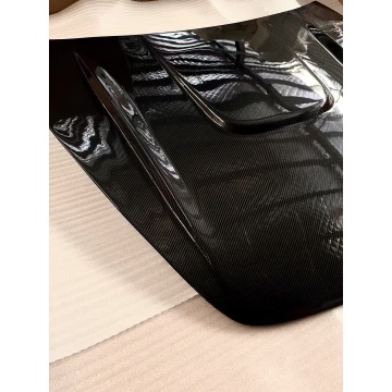Capuz de fibra de carbono tesla