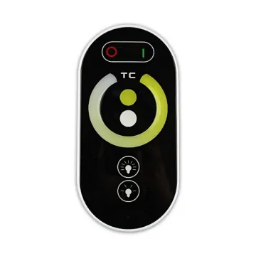 Remote Control RF Dimmable 12V/24V LED Controller for LED Strip Light & Neon Rope: Color Temperature Adjustable