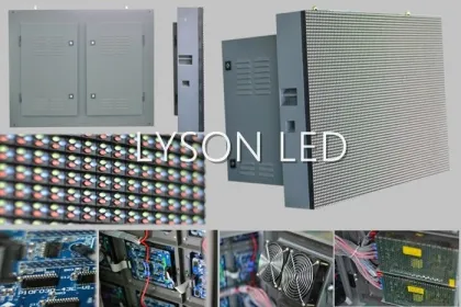 Rgb P6 Dip Outdoor Custom Led Displays , High Definition Silan Chip